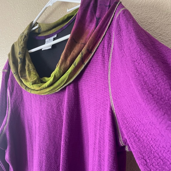 Parsley & Sage Tops Parsley Sage Tunic Or Dress X Purple With Green